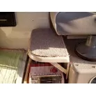 天窓からの顔出し操船?の際のステップです。