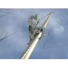 スパンカー。ダガーボードと併せて使えば、鬼に金棒ですね。