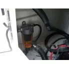 追加装備した燃料フィルター