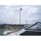 ポールは架倒式です。
