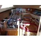 自作の竿置き。