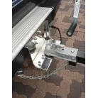 ヒッチメンバー（ステンレス特注品）。