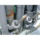 チルトのシリンダー部は、オイル