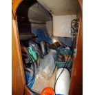 右舷後部の収納室