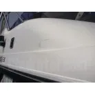 アンテナ装着痕のコーキングとシミ痕（シミはコンパウンドで現在は綺麗です）