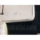 トランサムステップに軽いヒビ有り