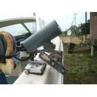 オーナーさん自作の竿受け