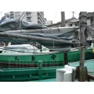 船尾に小便器があります。