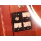 補機発電機エンジンのメーターパネル