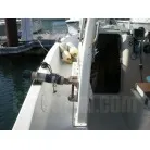 左舷ロットホルダー基台(ロット受け)。