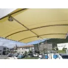 オーニング　ライト付き