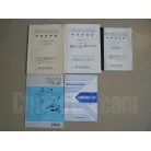 新艇時からの各取扱説明書も揃っています。