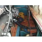 奥に見えるのが発電機です。
