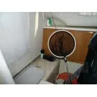 キャビン入口左舷側