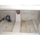 キャビン内の後方