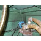 散水機は、消防艇に匹敵するくらい散水量は多い