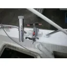 船尾ロットホルダー。