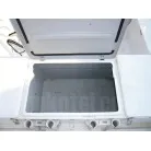 トランサム側中央ハッチ開時