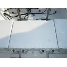 トランサム側ハッチにロッドホルダー2連×2個