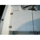トランサム右舷側ハッチ閉時