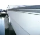 右舷側ハルを撮影