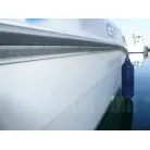左舷側ハルを撮影