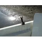 竿受けは2個付けます