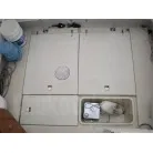 アフトデッキ上ハッチ1枚欠落です