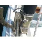 スパンカー取り付け部を撮影