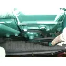 各プーリー部もきれいです
