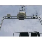 レーダーアーチ等金属部を磨きキレイになりました