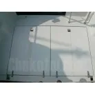 エンジンハッチ閉時　フラットなアフトデッキです