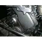 右舷機前方を撮影 ベルト2010年交換済み インペラ等も交換済み