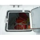 アンカーロッカー内部を撮影
