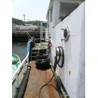 右舷後方：ブリッジ昇降