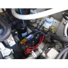 大型燃料フィルター バッテリーは3個搭載