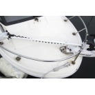 バウデッキは他の部分に比べて汚れが目立ちます。