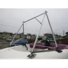 自作オーニング用のブリッジ