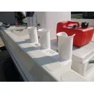 ロッドホルダー多数