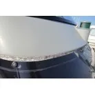 コーキング部分に汚れあり