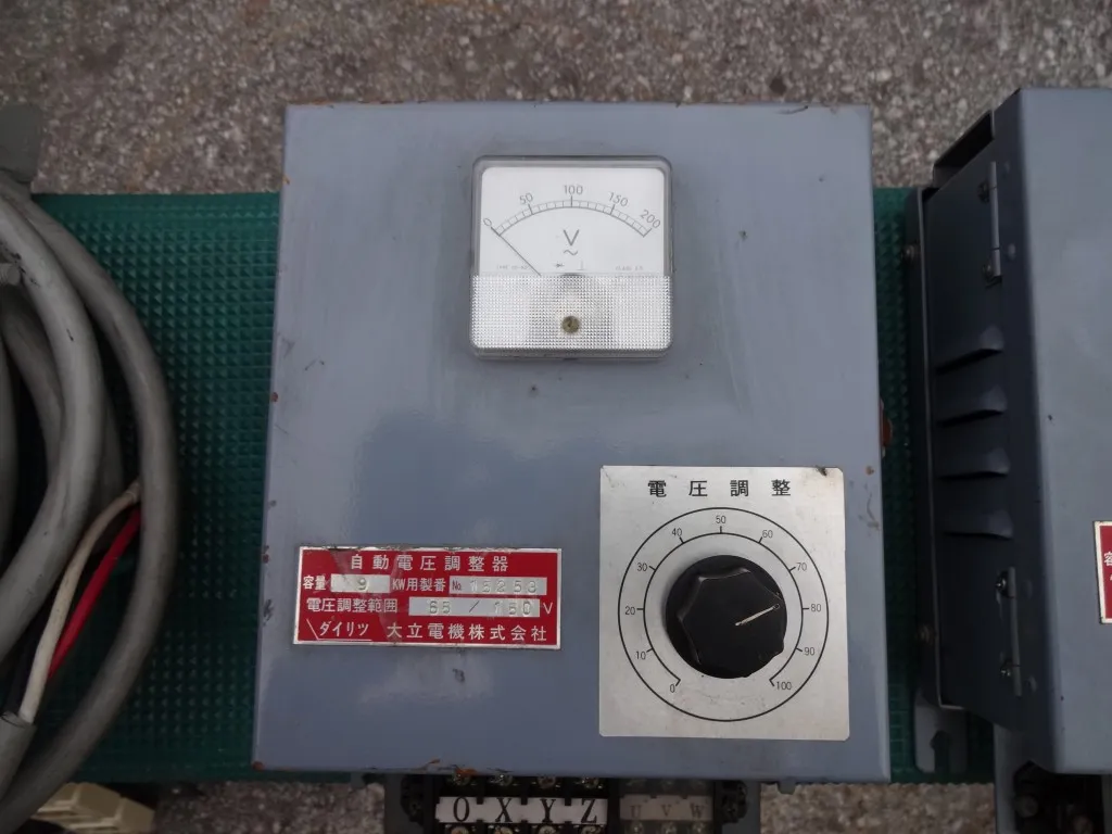 ダイリツ 大立電気株式会社 集魚灯用誘導交流発電機 | 【中古艇ドット 