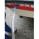 ビルジポンプからの排水