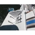 ラダー&広いステップで海水浴♪
