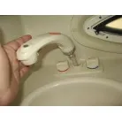 温水シャワー