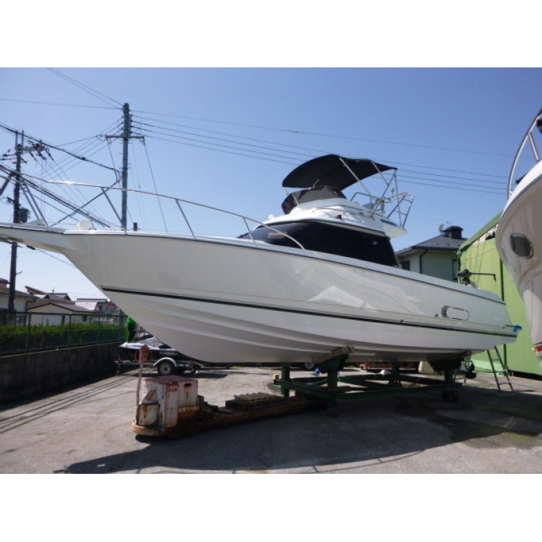 ヤンマー FM33 33ft 140㏋×2機掛 船内外機 1327hr