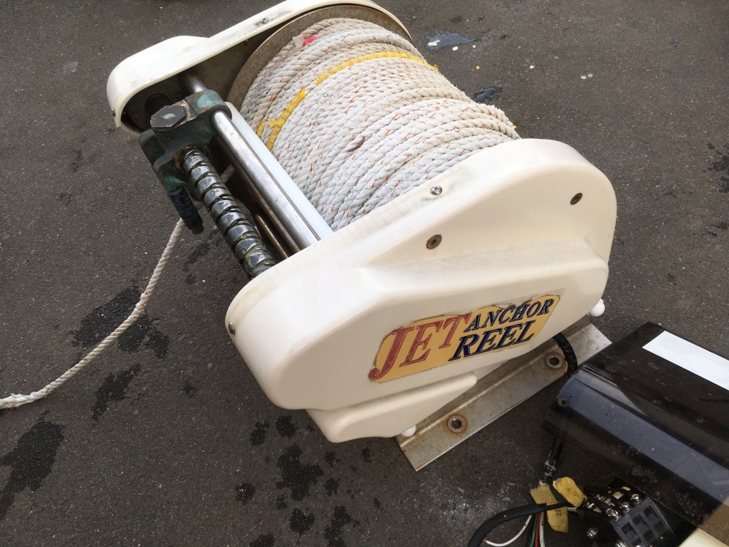 中古アンカーウインチ12V （中古アンカーウインチ）