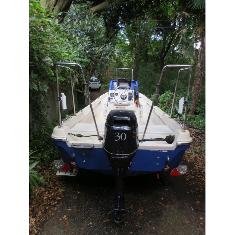 ボート、船。国産トーハツTFW17 2019年エンジンオーバーホール