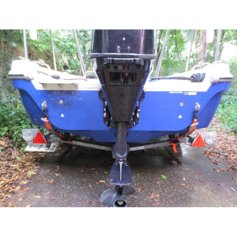 ボート、船。国産トーハツTFW17 2019年エンジンオーバーホール