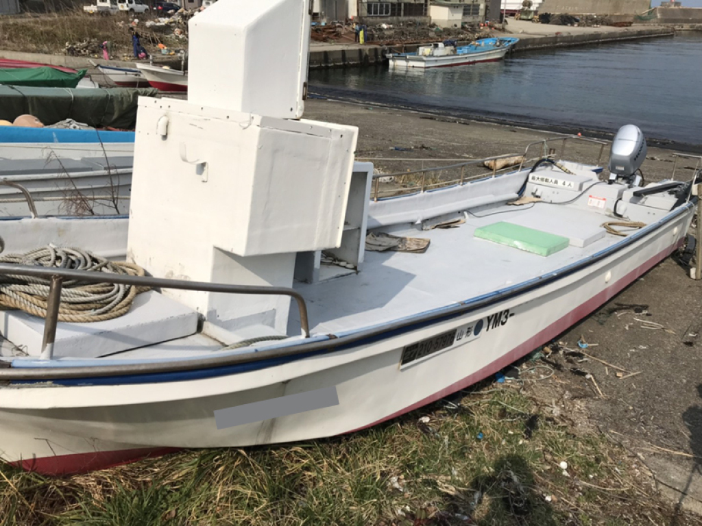 地場造船の和船、船外機ボート