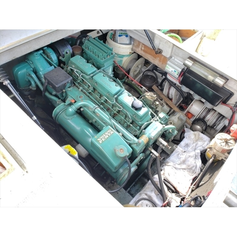 ヤマハ　UF30 ボルボ　純正　AD41 中古エンジン　ドライブ　メーター　一式　ジャンク扱い　部品取り